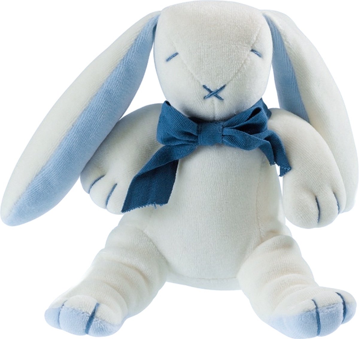 Biologische knuffel Ears Pink in cadeauverpakking